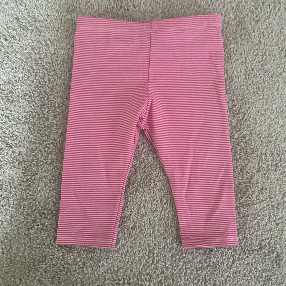 Bonnie Baby 24 Month Pink Striped Leggings NWOT